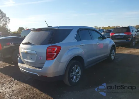 2016 Chevrolet Equinox Ls from USA, damaged, VIN 2GNFLEEK7G6259148
